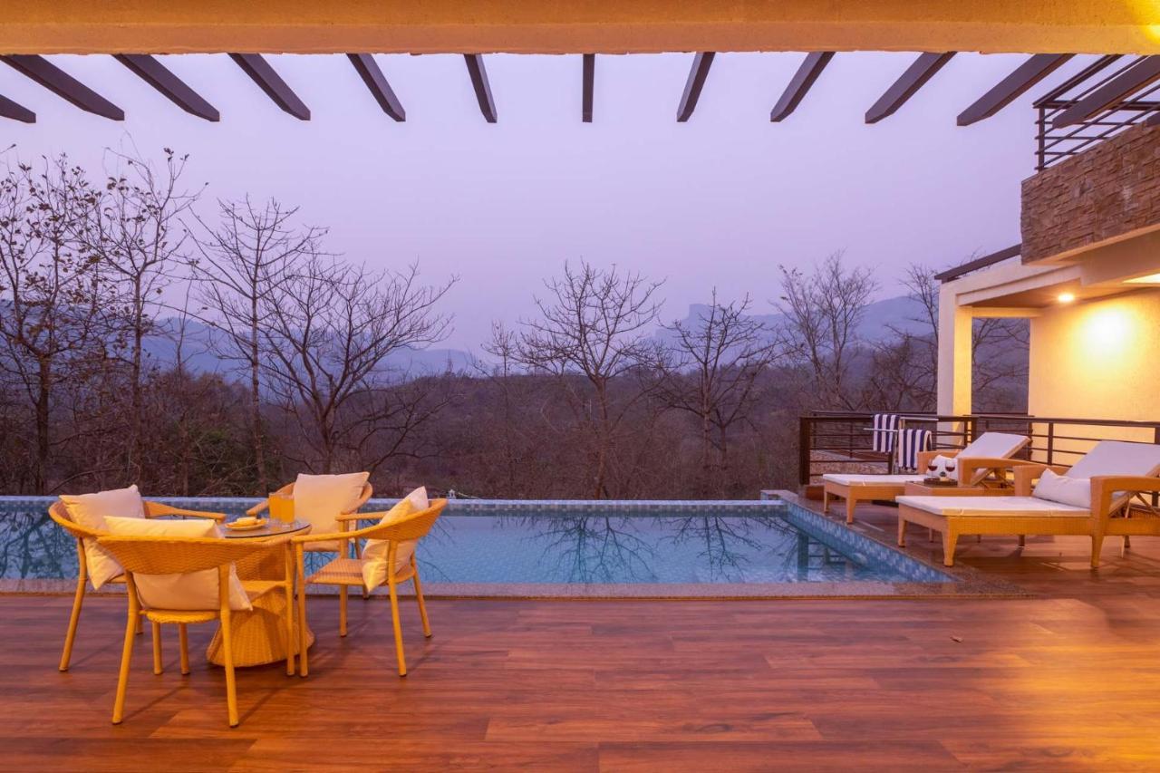 Eden Glade - Khopoli - Mountain-View Villa With Private Pool, Spacious Decks & Indoor Activities Buitenkant foto